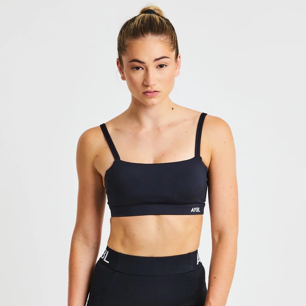 AYBL Essential Bandeau Sports Bra black size s